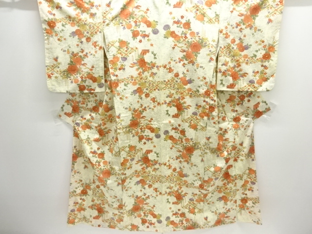 Japanese Kimono / Komon Synthetic fiber